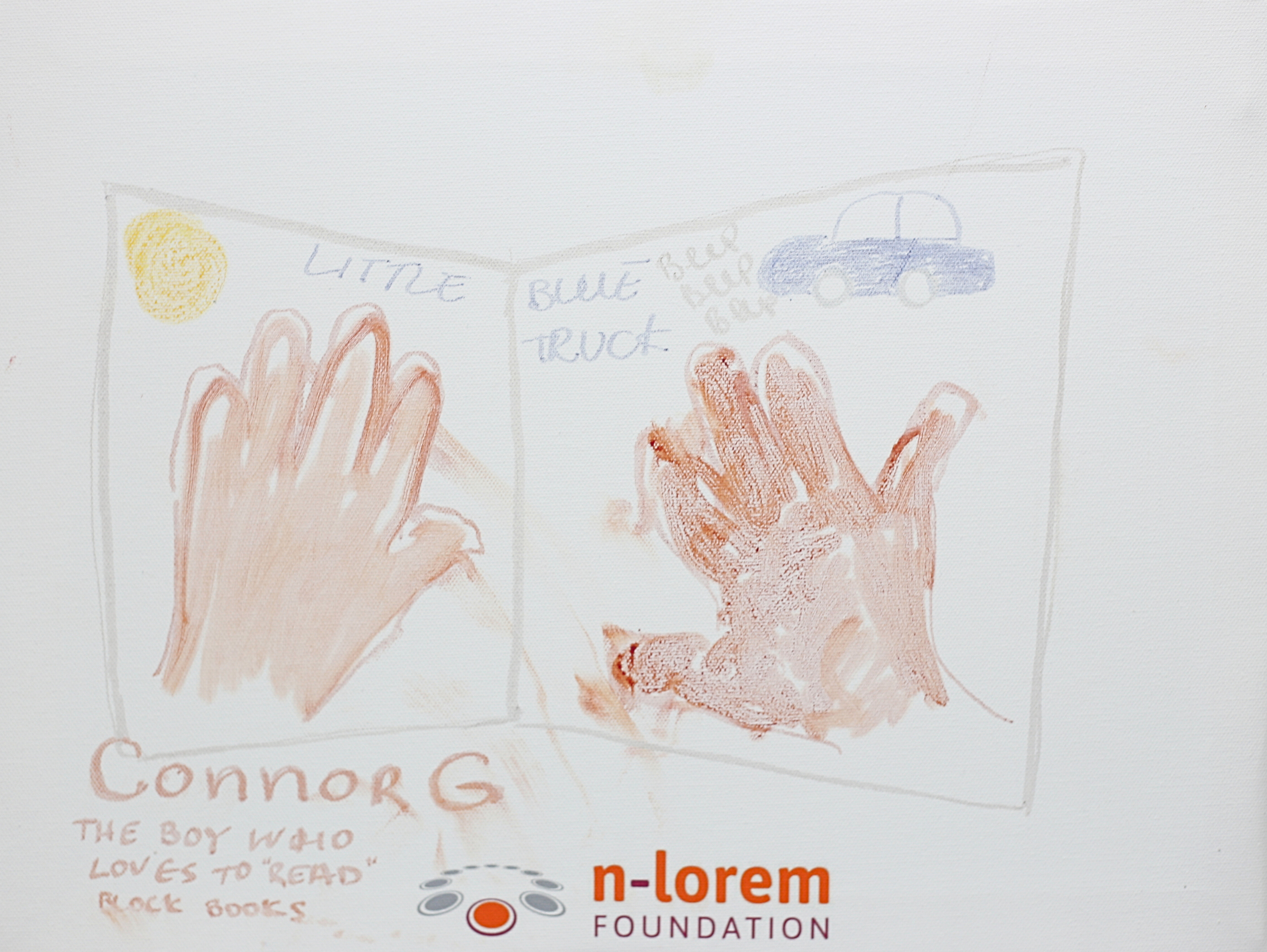 Connor G - The Boy Who Loves to Read Block Books