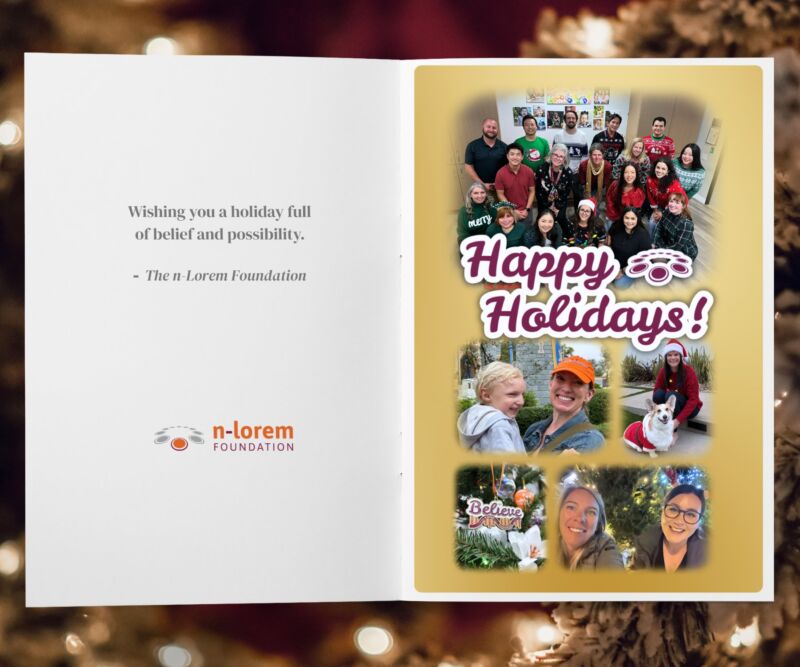 Image for the Tweet beginning: The n-Lorem Foundation wishes you